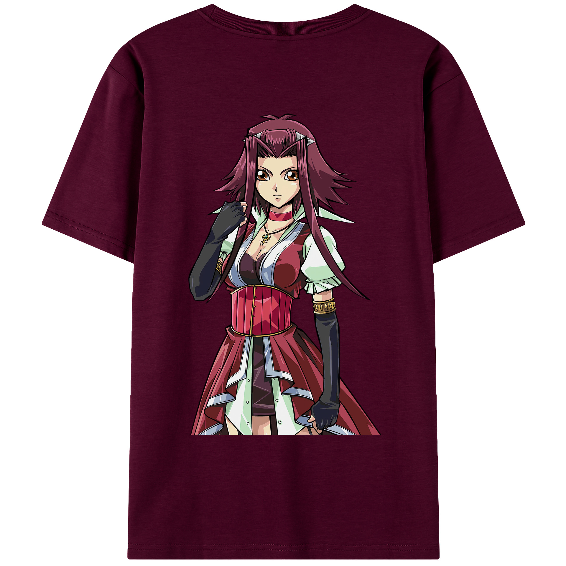 （画像用） 遊☆戯☆王 Yu-Gi-Oh! レディース半袖Tシャツ(バックプリント)